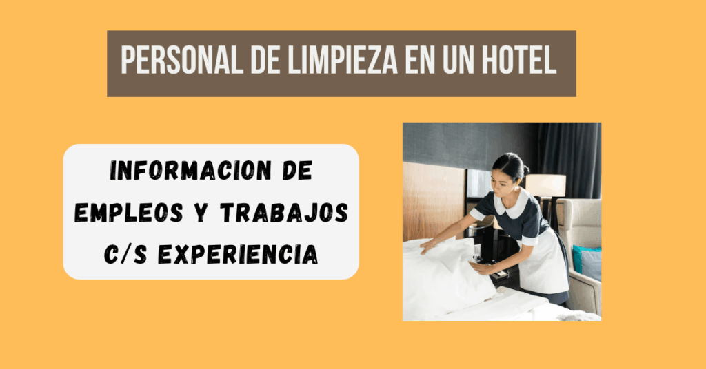 Personal De Limpieza En Un Hotel